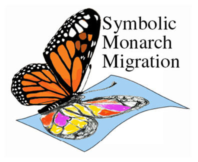 Symbolic Monarch Migration logo